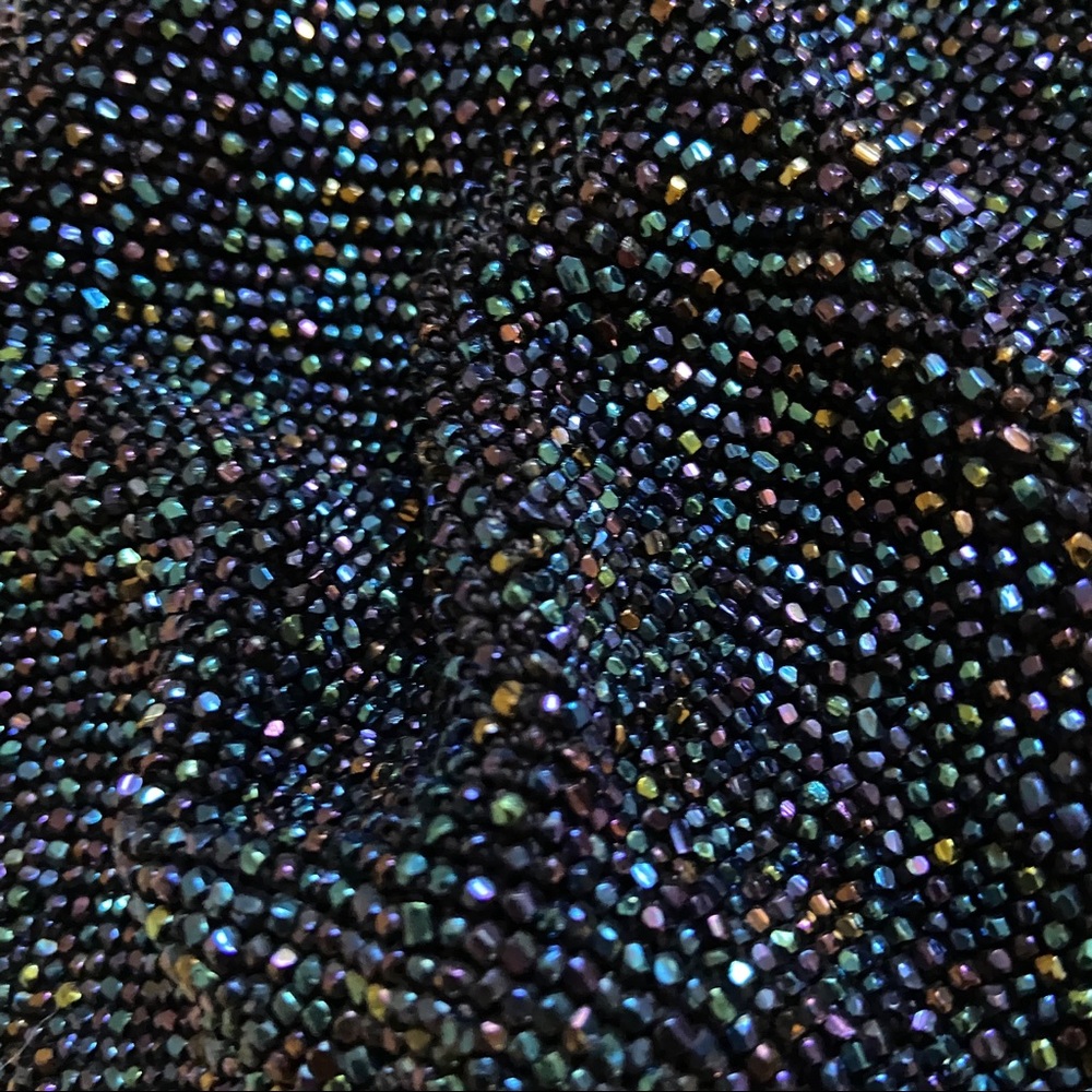 Vintage 1920s Flapper Hand Beaded Pouch Purse - Picture 9 of 11